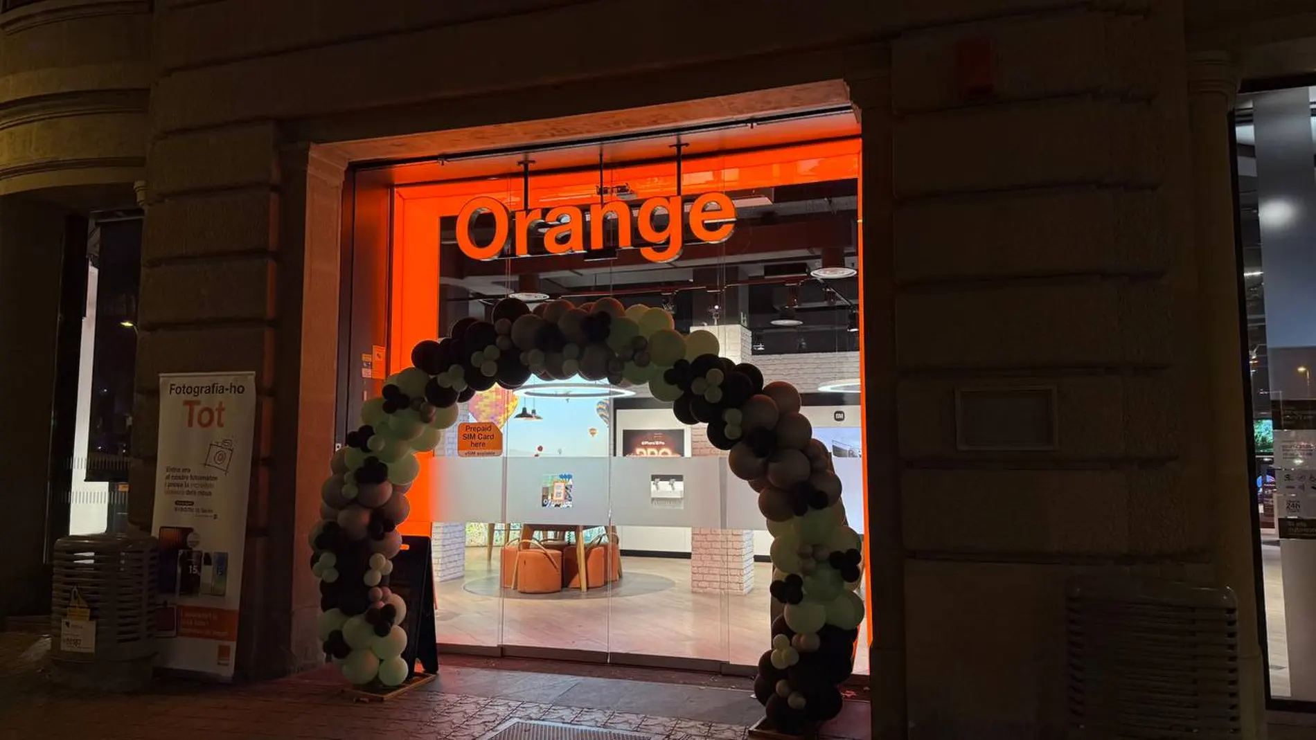 Tienda de Orange en Barcelona