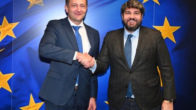 López Miras traslada al comisario de Agricultura de la UE la necesidad de blindar el Trasvase Tajo-Segura