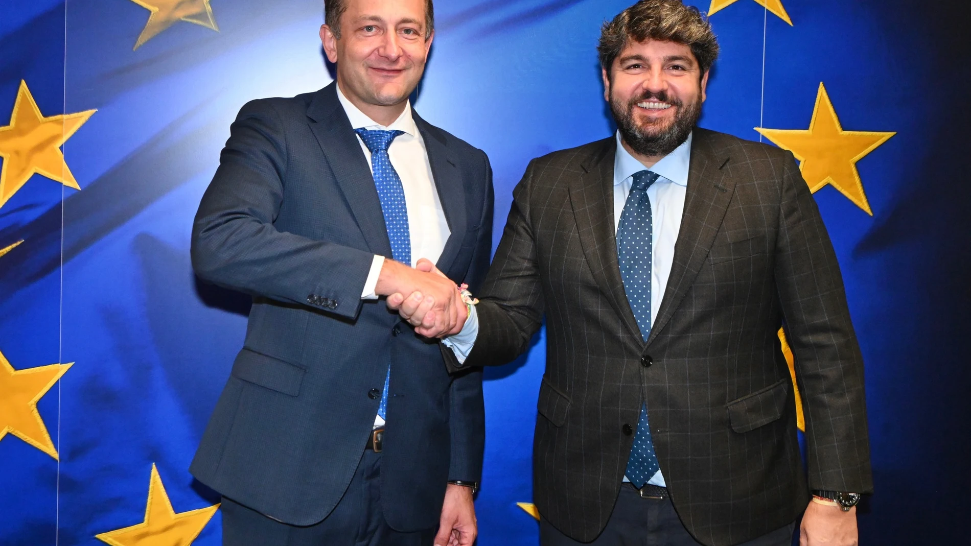 López Miras traslada al comisario de Agricultura de la UE la necesidad de blindar el Trasvase Tajo-Segura