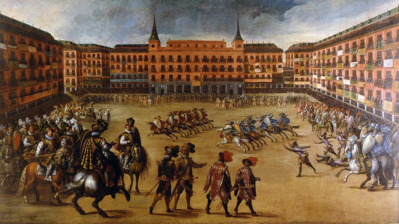 Los juegos de cañas, un pasatiempo morisco en la corte de los Austrias