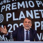 José Creuheras, presidente del Grupo Planeta, durante su encuentro con la Prensa