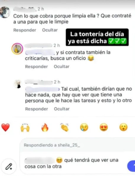 Story de Sofía Suescun