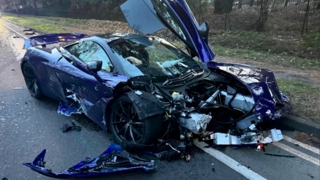 Un tiktoker es arrestado tras un año prófugo por estrellar su coche de lujo y huir del lugar