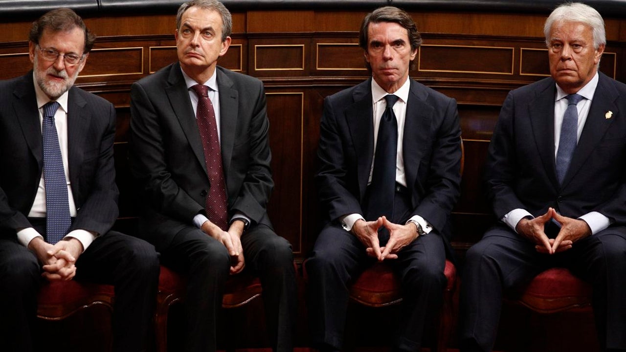 Felipe González, Aznar, Zapatero y Rajoy juntos en ‘La última llamada’: el gran encuentro político que estrena Movistar Plus+