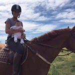 Casilda, con su madre