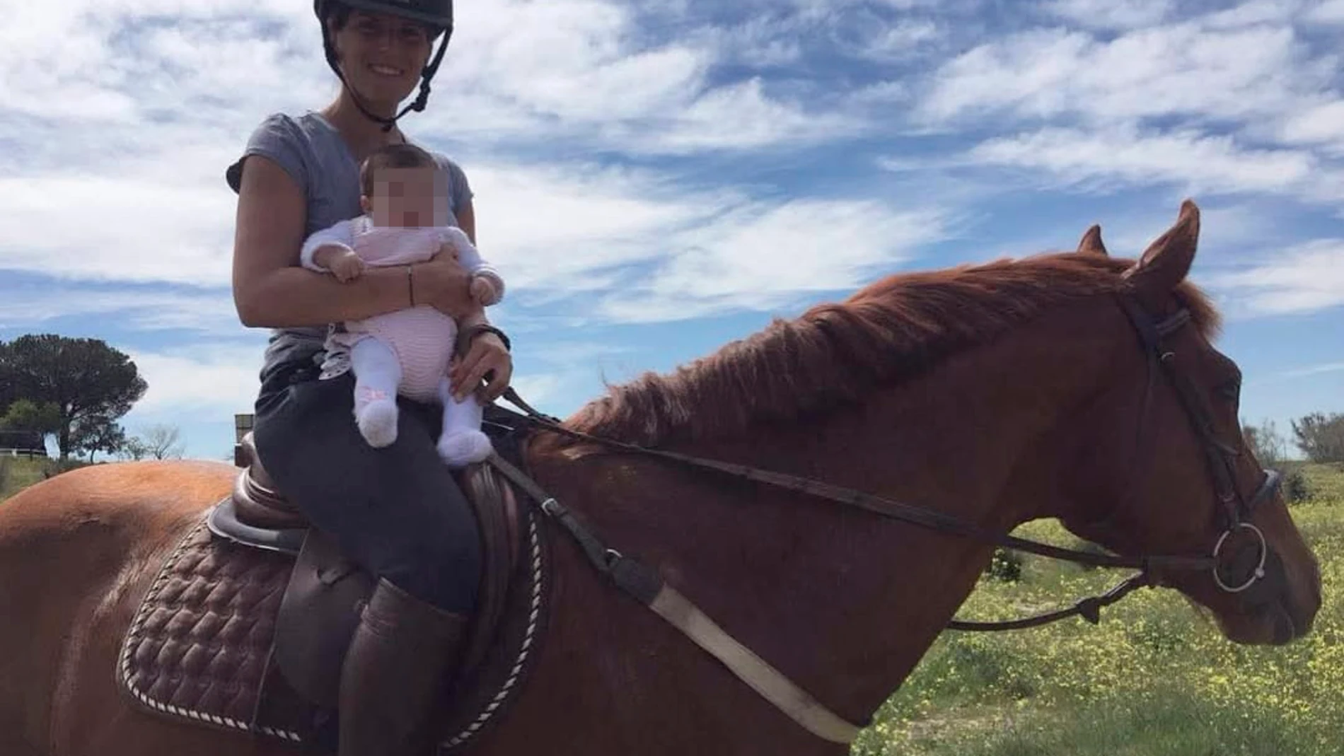 Casilda, con su madre