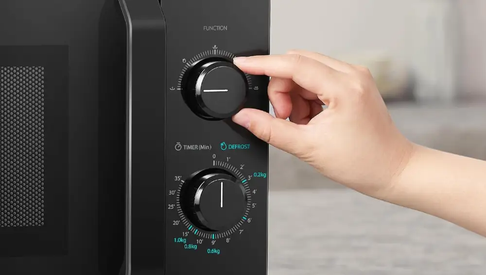 Este microondas es fácil de usar
