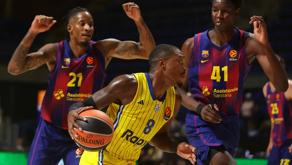 El Barça jugó con el Maccabi en la Sala Pionir de Belgrado