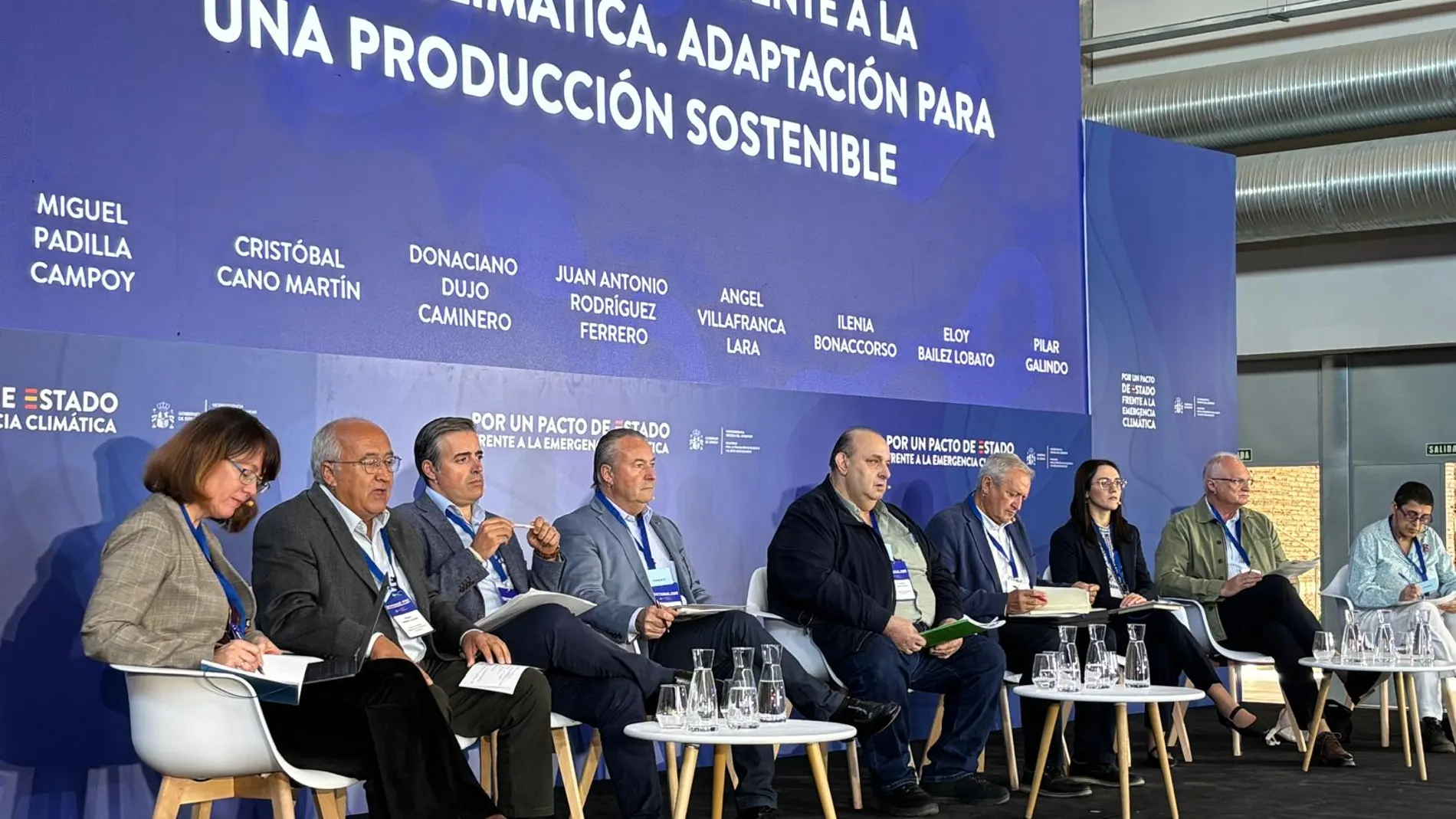 Mesa redonda del sector primario en el foro de Ponferrada sobre emergencia climática