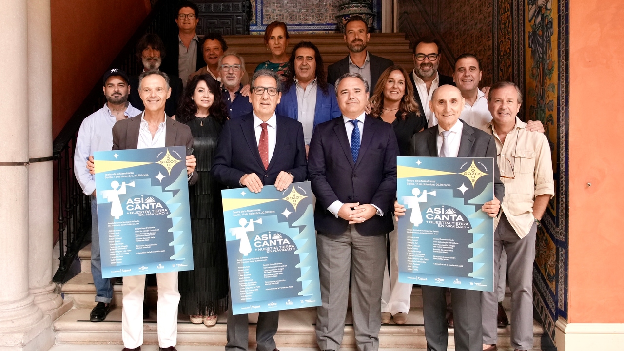 La Fundación Cajasol presenta su tradicional concierto de Navidad “Así canta nuestra tierra en Navidad”