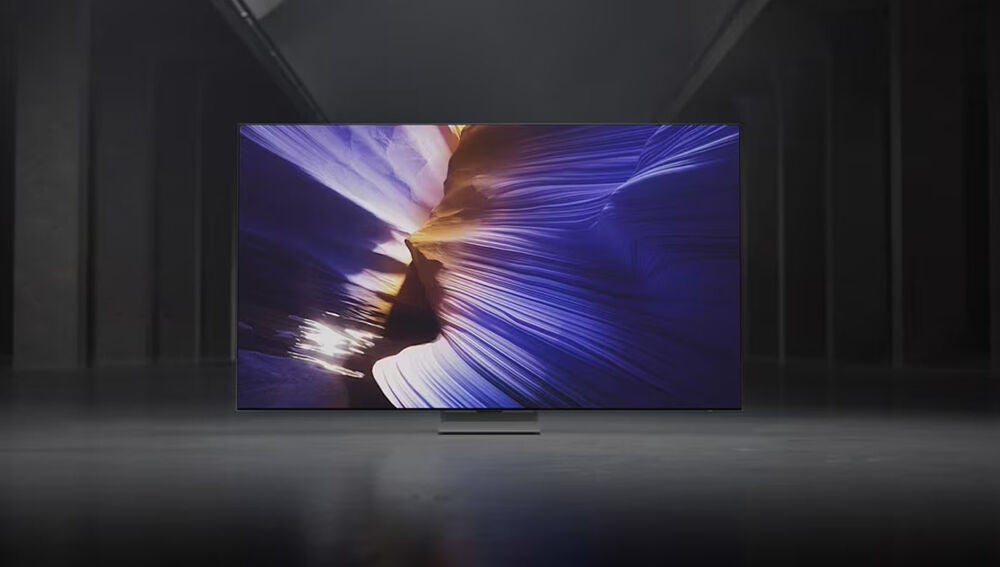 Monumental smart TV OLED de Samsung con 77 pulgadas 4K y con un 51% de ...