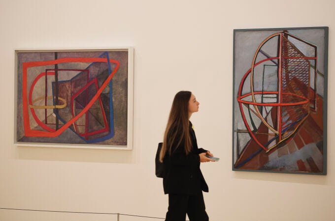 El Guggenheim expone obras de la artista francesa de origen portugués María Vieira da Silva