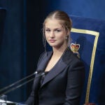 La Princesa Leonor en los Premios Princesa de Asturias 2024.