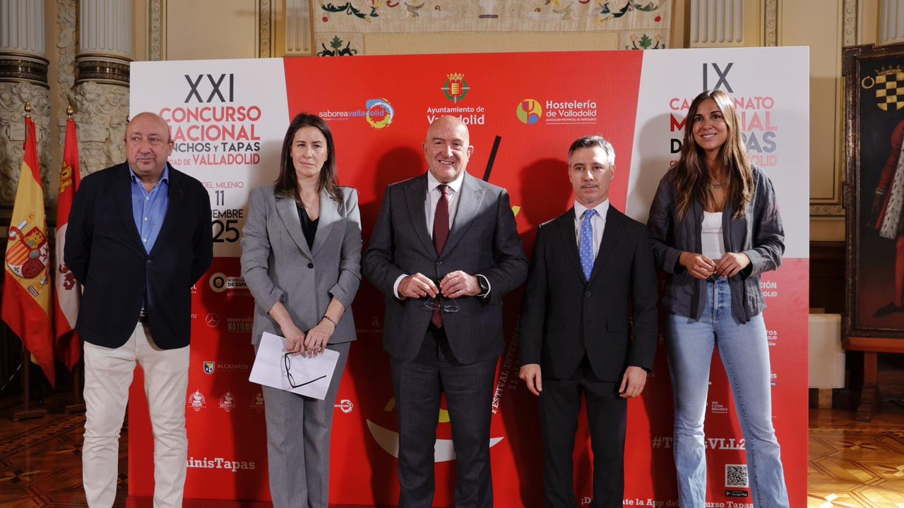 Un total de 46 cocineros nacionales y 16 internacionales competirán por los títulos Nacional y Mundial de Tapas de Valladolid
