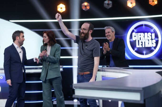 Diego Aguado se convierte en el nuevo campeón de 'Cifras y letras' 