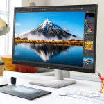 El LG 27US500-W tiene un diseño minimalista 