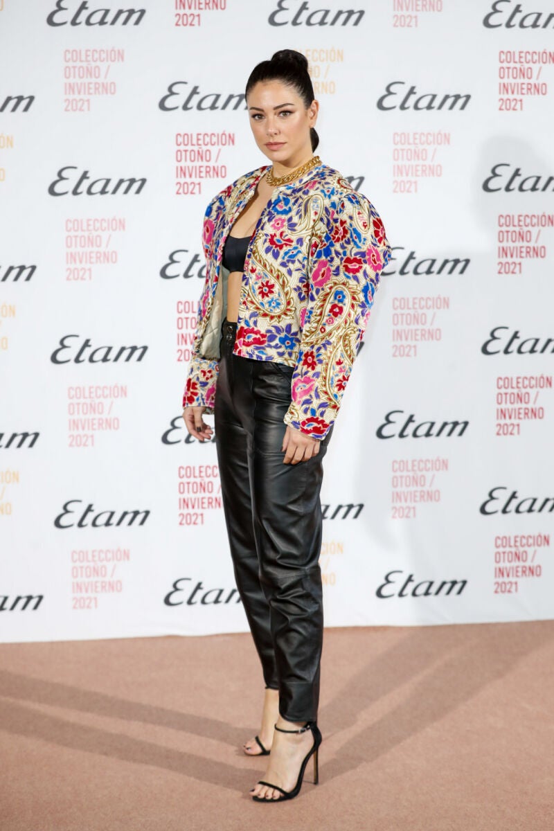 Blanca Suárez con pantalones de cuero.