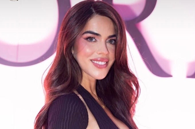 El look de Violeta Mangriñán en el desfile de Victoria’s Secret.