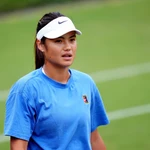 British tennis player Emma Raducanu