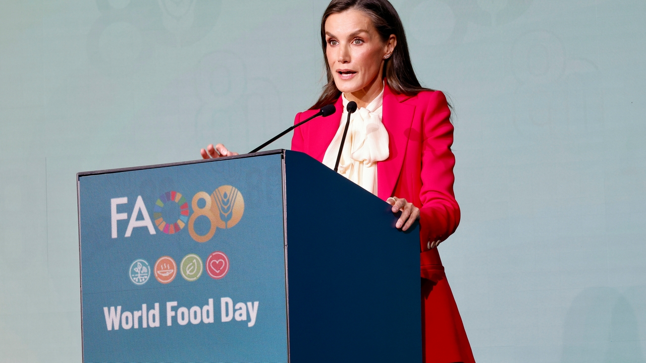 La reina Letizia, en la FAO: "El hambre es un arma de guerra y una herida abierta"