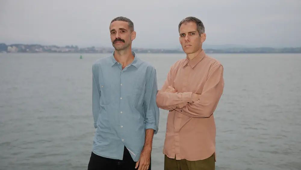 Daniel Fernández Pascual, a la izquierda, y Alon Schwabe, componentes de Cooking Sections