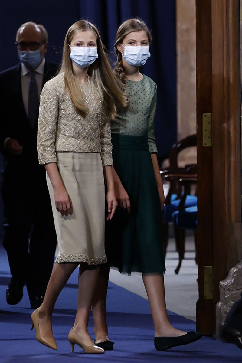 La Princesa Leonor en los Premios Princesa de Asturias 2020.