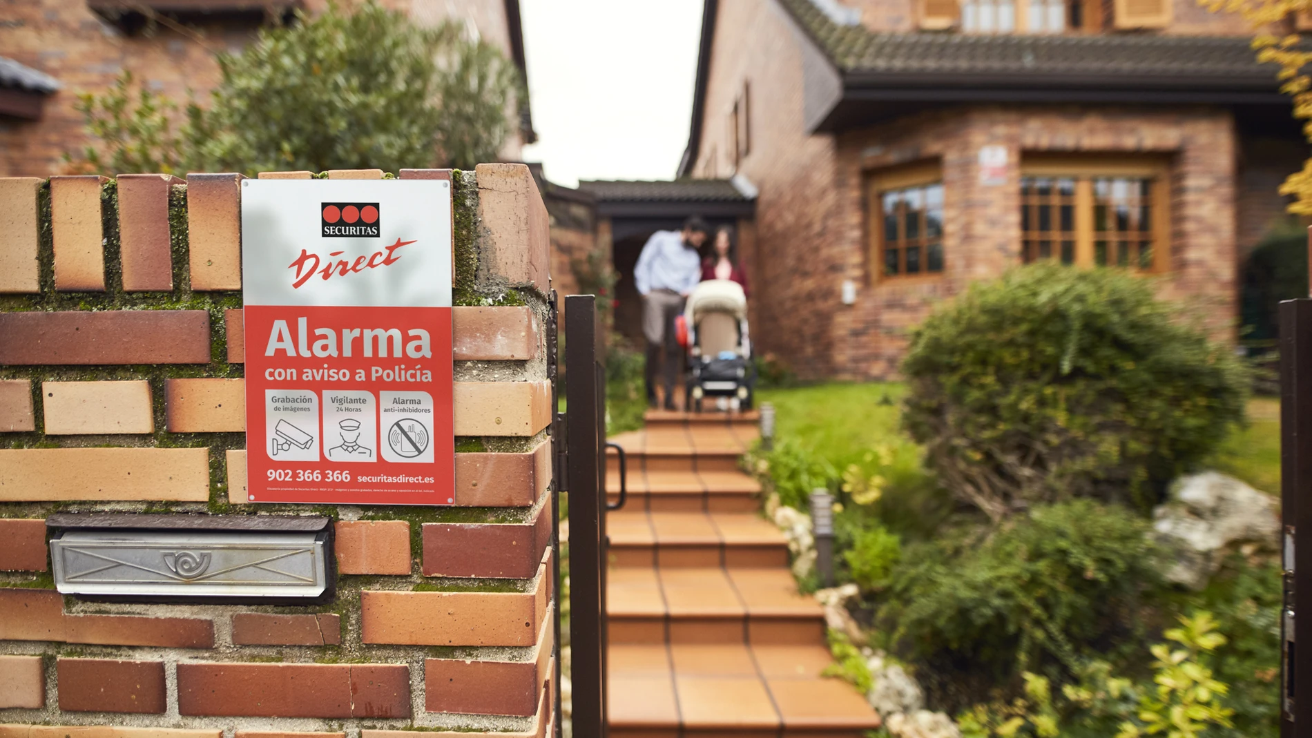 Una casa con alarma de Securitas Direct