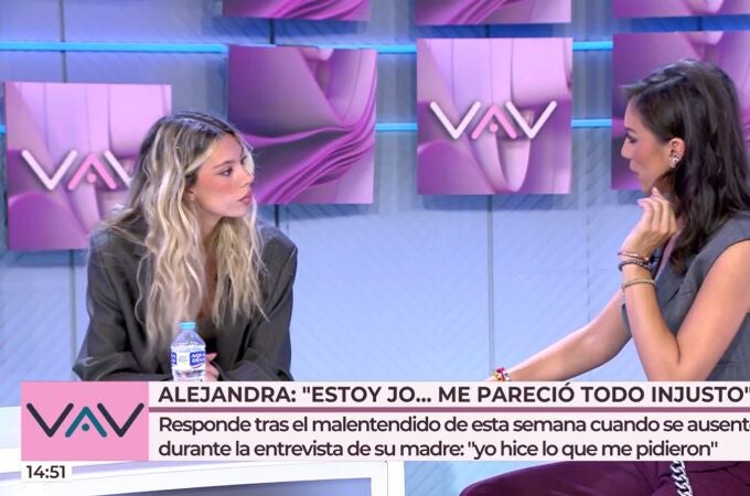 Tenso enfrentamiento entre Alejandra Rubio y Patricia Pardo en "Vamos a ver" Tenso enfrentamiento entre Alejandra Rubio y Patricia Pardo en "Vamos a ver"