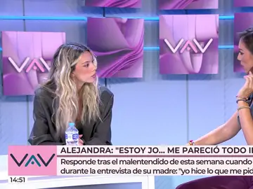 Tenso enfrentamiento entre Alejandra Rubio y Patricia Pardo en "Vamos a ver" Tenso enfrentamiento entre Alejandra Rubio y Patricia Pardo en "Vamos a ver"