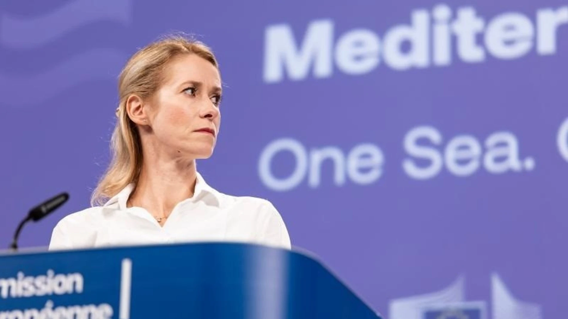 La Alta Representante de la UE, Kaja Kallas, en una rueda de prensa en la Comisión Europea.REMITIDA / HANDOUT por EUROPEAN COMMISSIONFotografía remitida a medios de comunicación exclusivamente para ilustrar la noticia a la que hace referencia la imagen, y citando la procedencia de la imagen en la firma16/10/2025