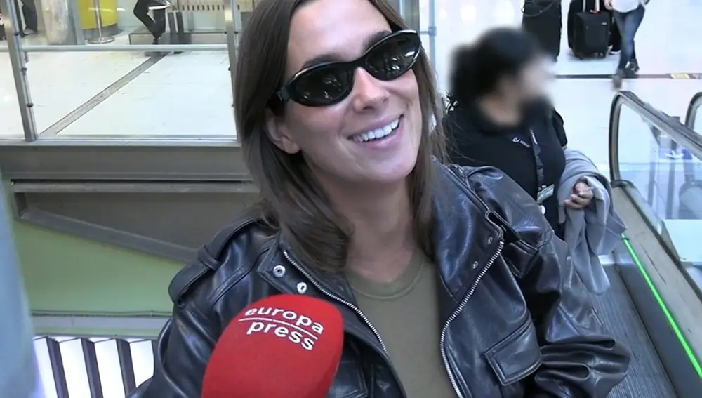 María Pombo llega de Chile feliz y centrada en su embarazo