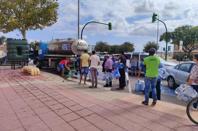 MURCIA.-Las pedanías de Torre Pacheco sin agua no potable podrían tenerla al final del día