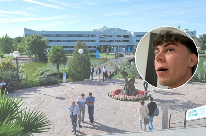 Unos jóvenes visitan la universidad más pija de España y estallan las redes: "Ahí pintan y colorean"