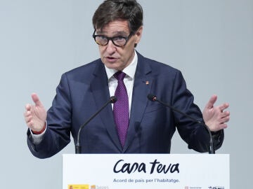 Salvador Illa e Isabel Rodríguez firman un protocolo para la gestión del patrimonio procedente de la Sareb