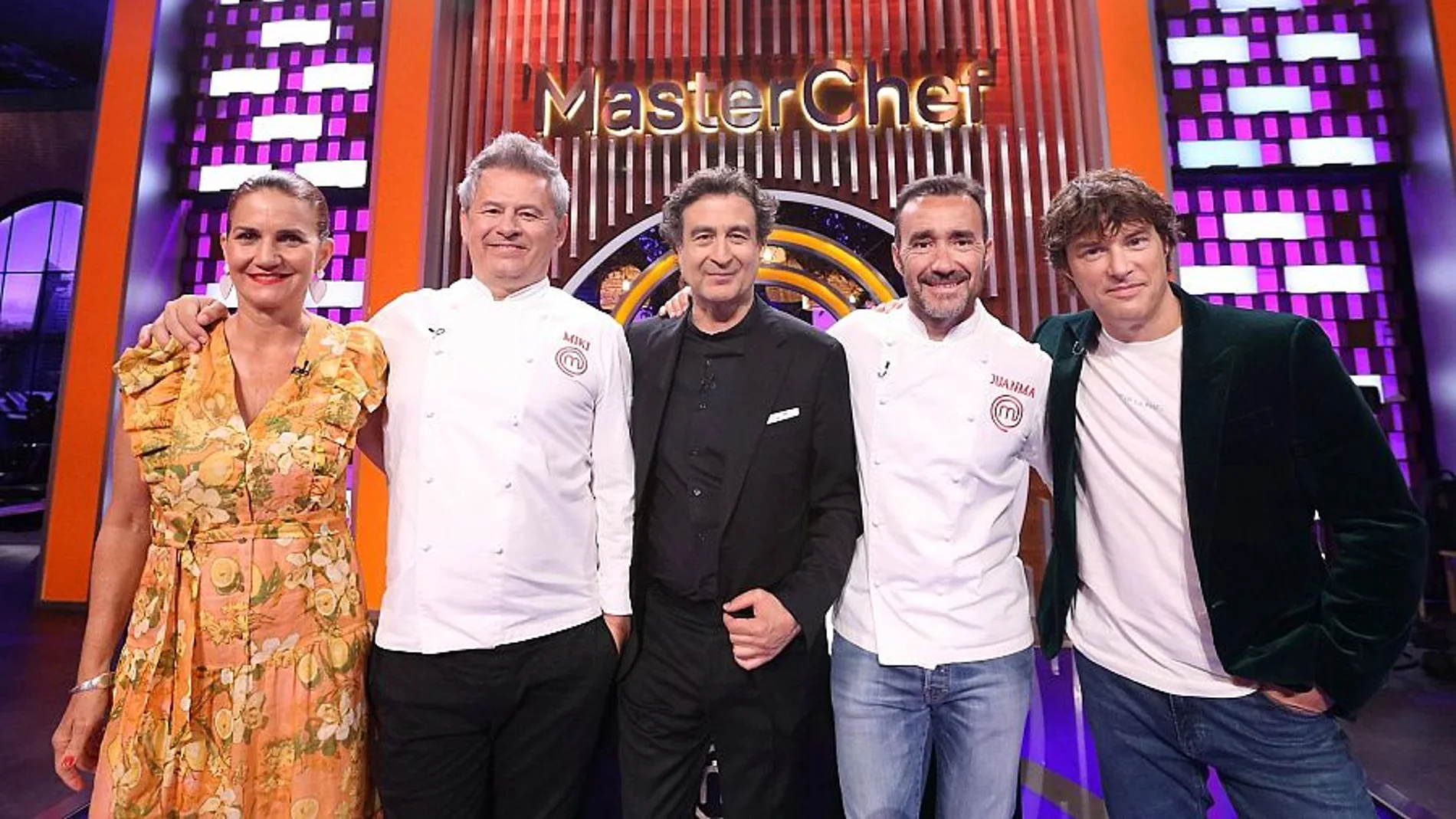 Miki Nadal y Juanma Castaño en 'Masterchef Celebrity 10'