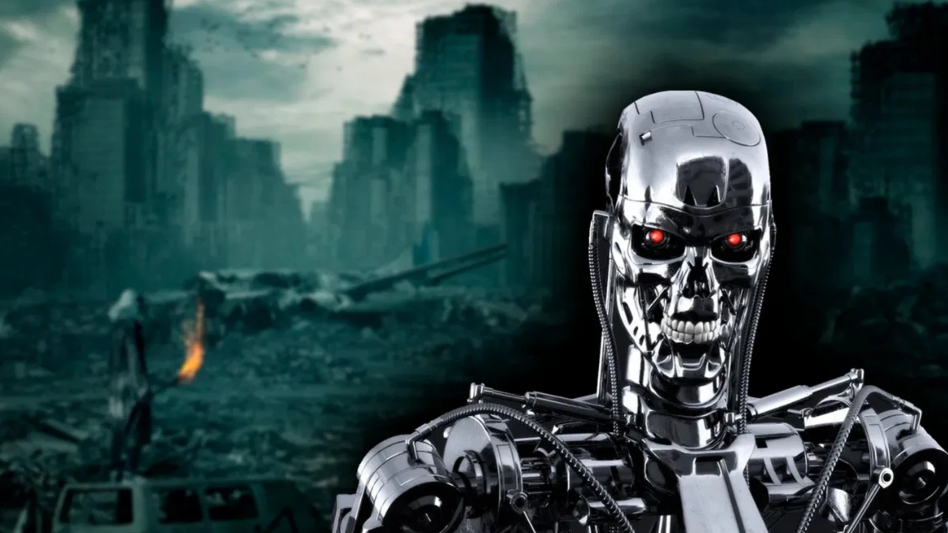 La raza humana teme que se pueda La raza humana teme que se pueda llegar a crear una inteligencia artificial autoconsciente e inteligente como la de las películas de la saga 'Terminator' a crear una inteligencia artificial autoconsciente e inteligente como la de las películas de la saga de 'Terminator'