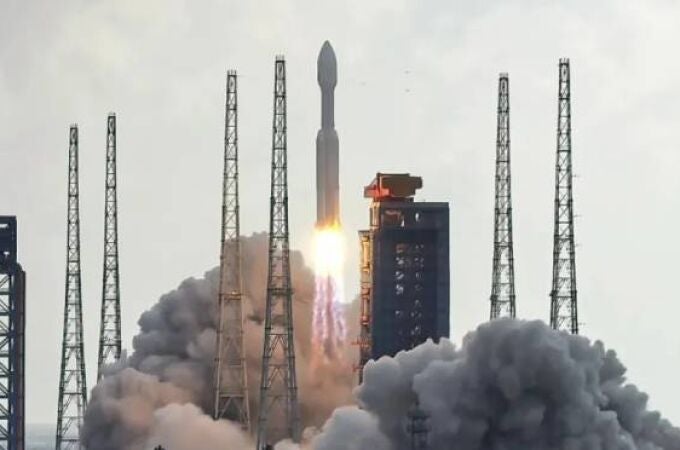 China lanza su cohete Larga Marcha número 600 y pone en órbita el duodécimo grupo de satélites Guowang.