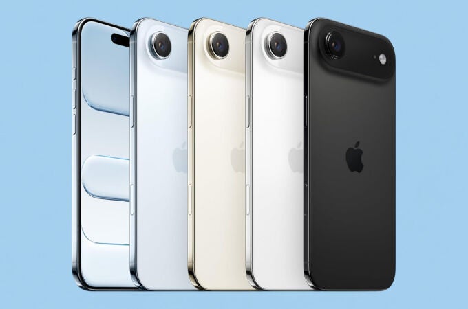 El iPhone Air está disponible en cuatro colores
