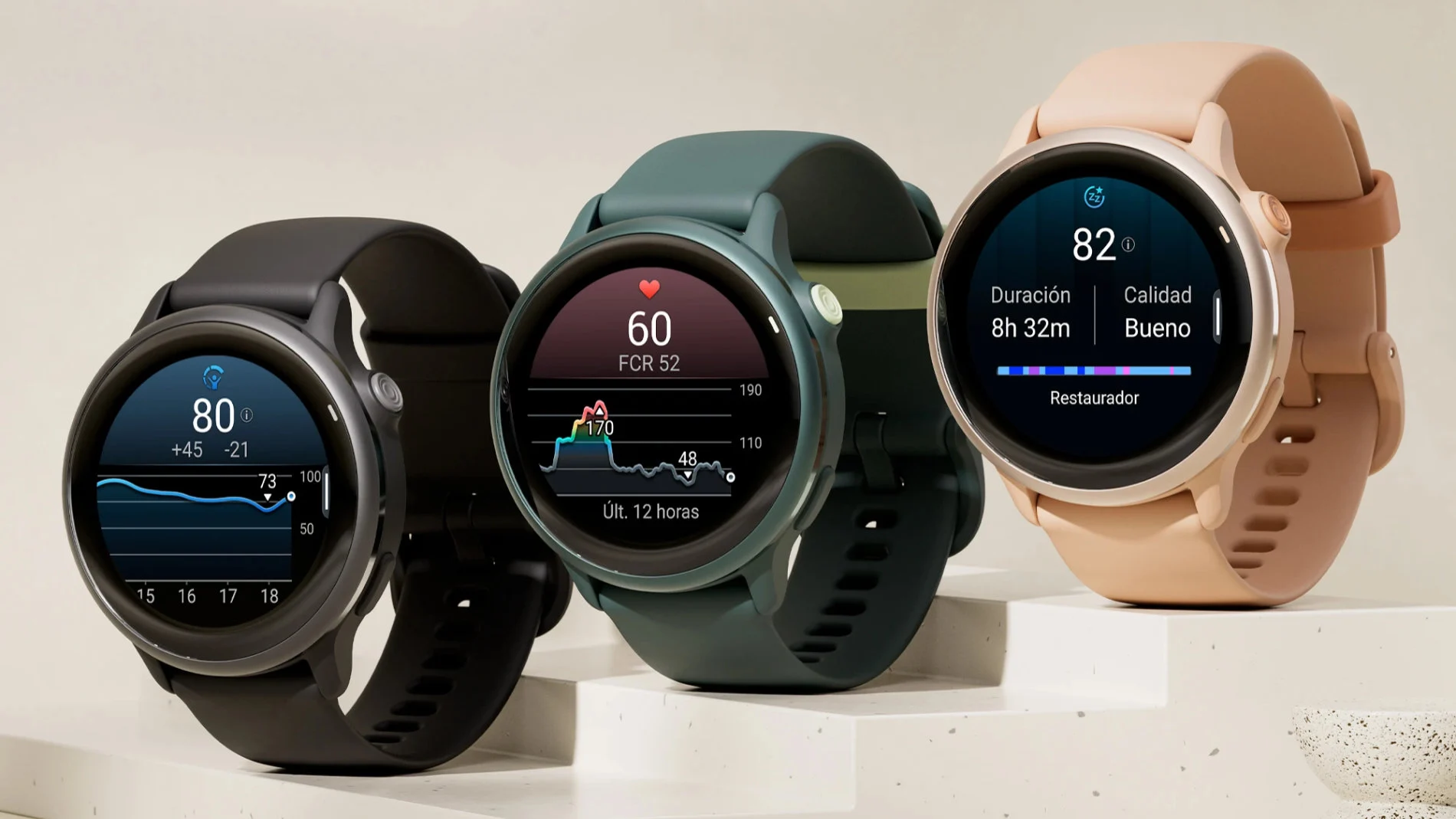 El Garmin Vívoactive 6 pesa 36 gramos con la correa
