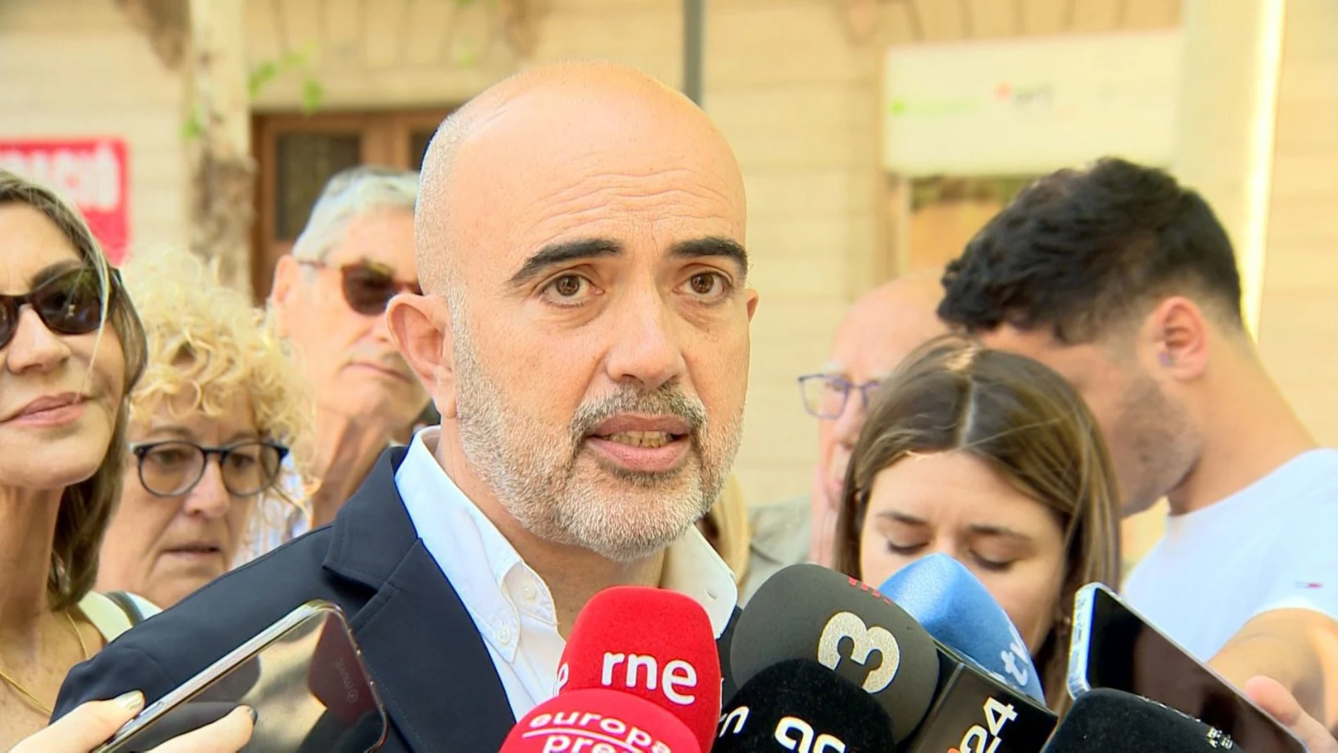 El presidente del grupo municipal del PP en Barcelona, Daniel Sirera