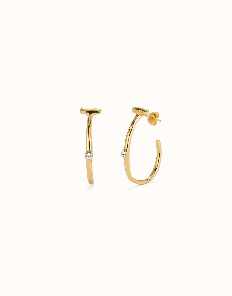 Pendientes de aro.