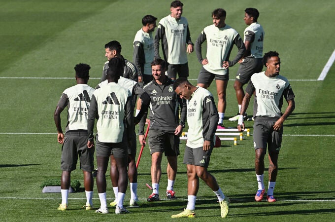 Entrenamiento Real Madrid