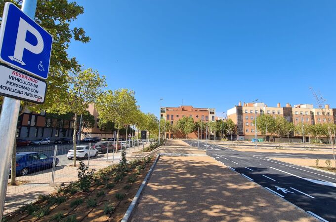 Nuevo aparcamiento gratuito en superficie en el barrio El Zurguén