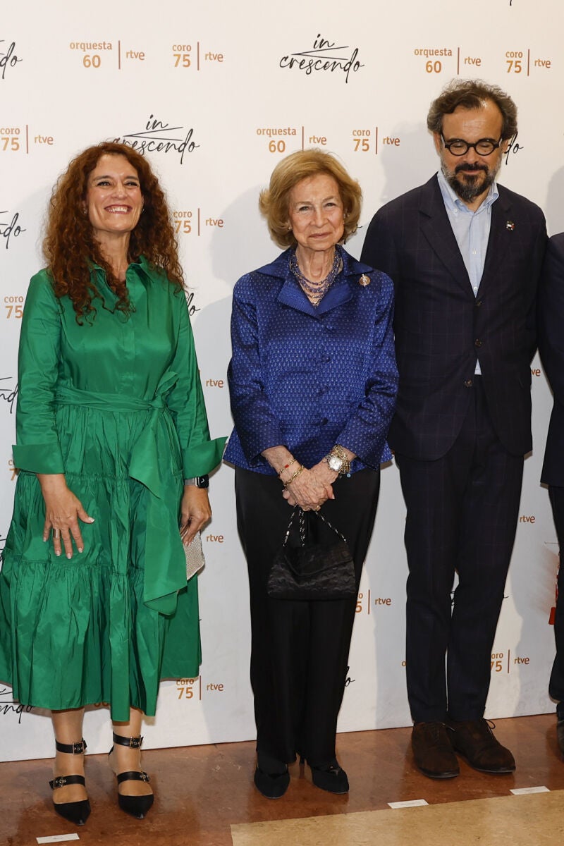 Look de la Reina Sofia.