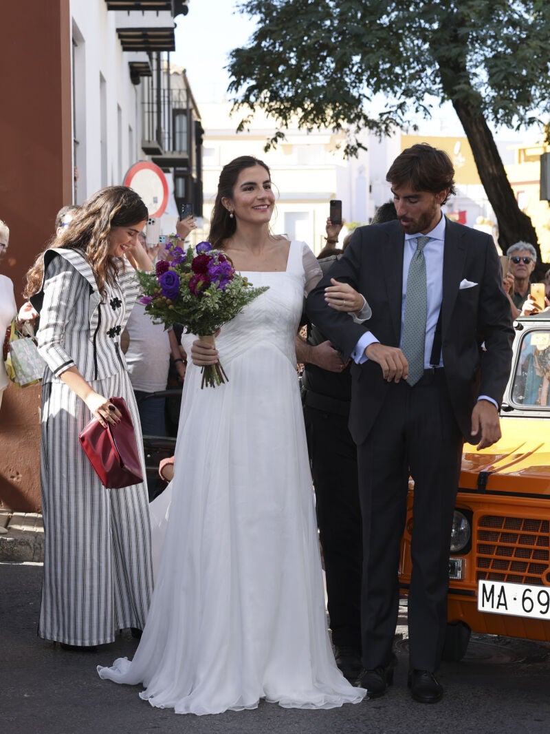 Blanca Llandres y Alberto Herrera.