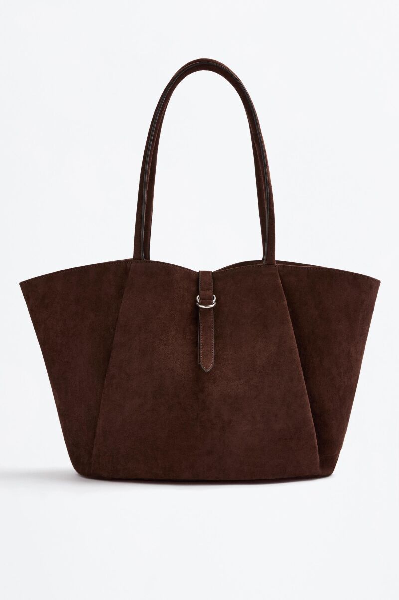Bolso en chocolate.