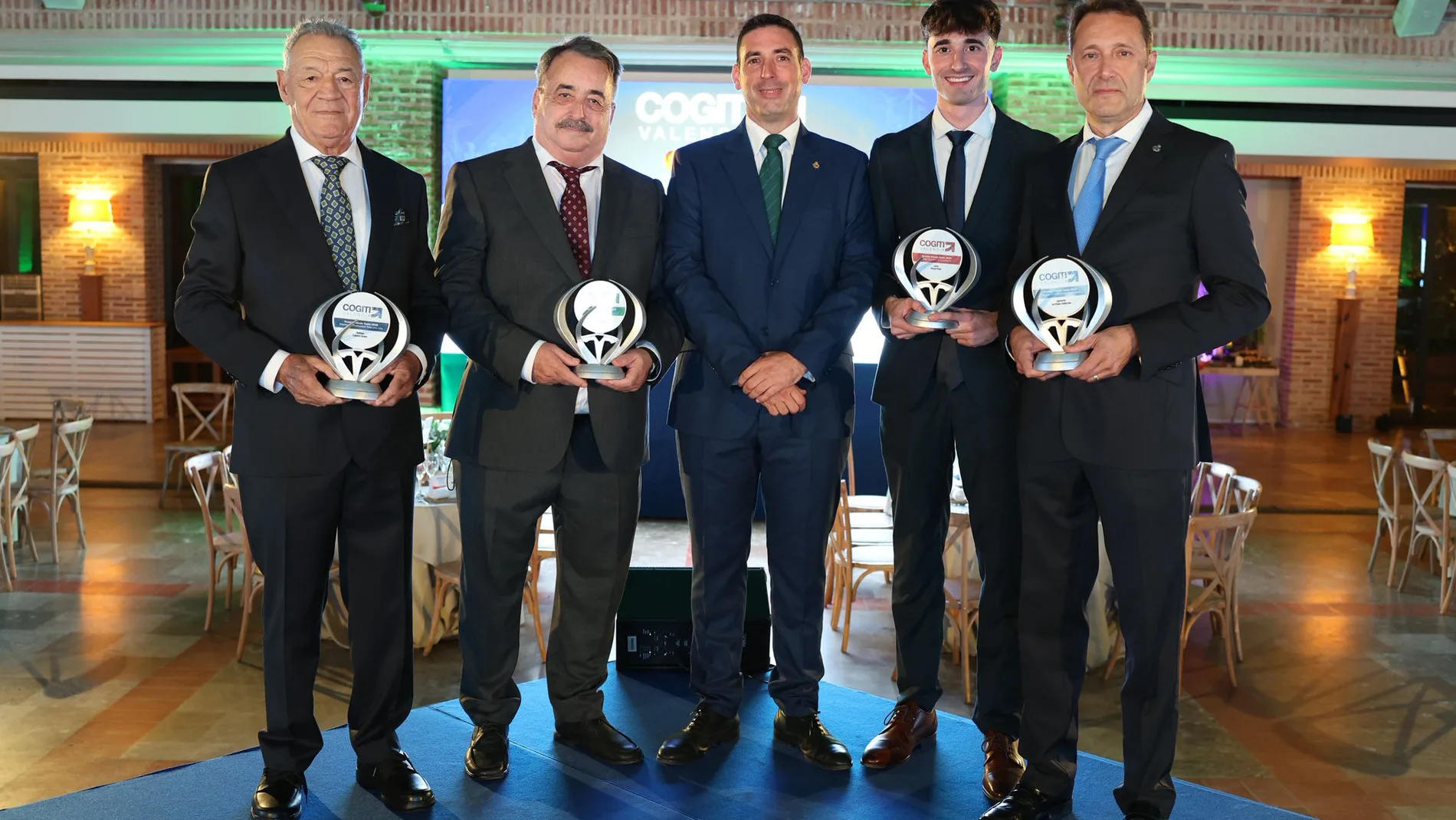 COGITI Valencia entrega los Premios Tesla 2025 en una gala que une talento, trayectoria y compromiso social