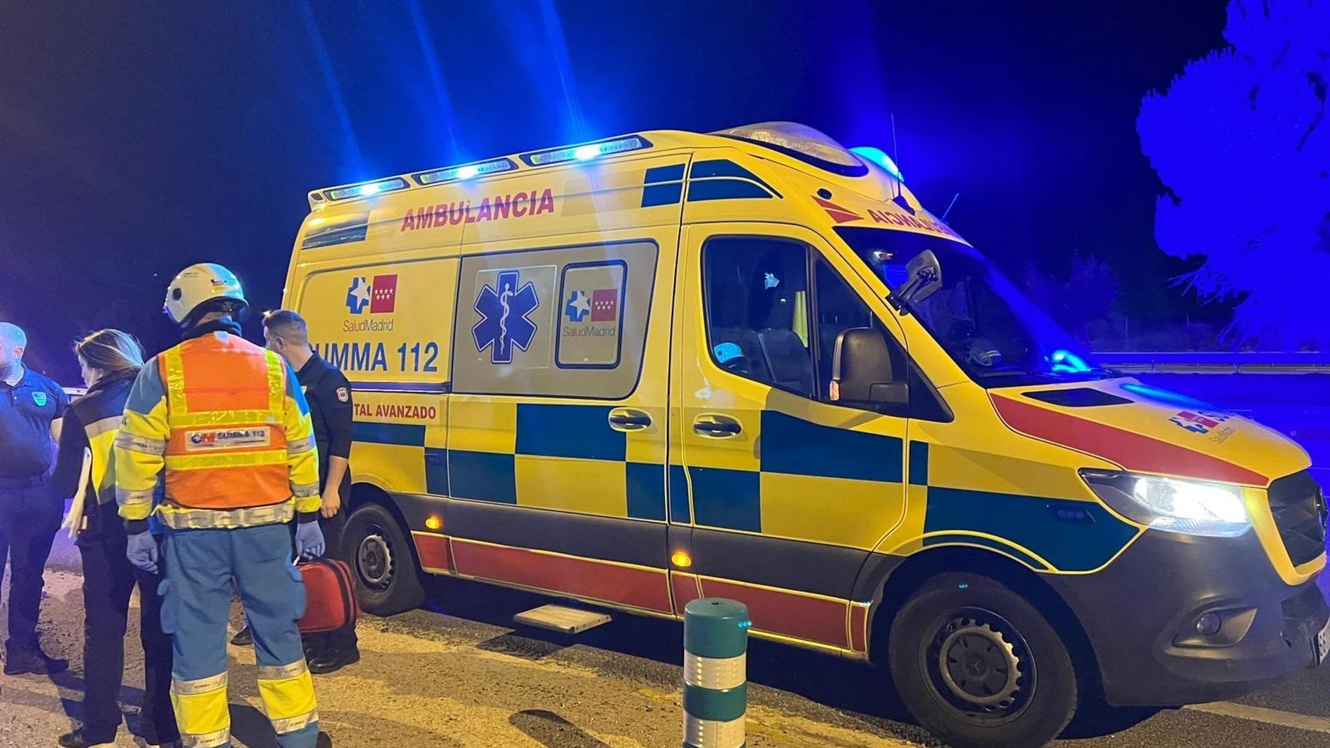 MADRID.-Sucesos.- Herido grave un joven de 20 años tras precipitarse accidentalmente desde el primer piso de una residencia