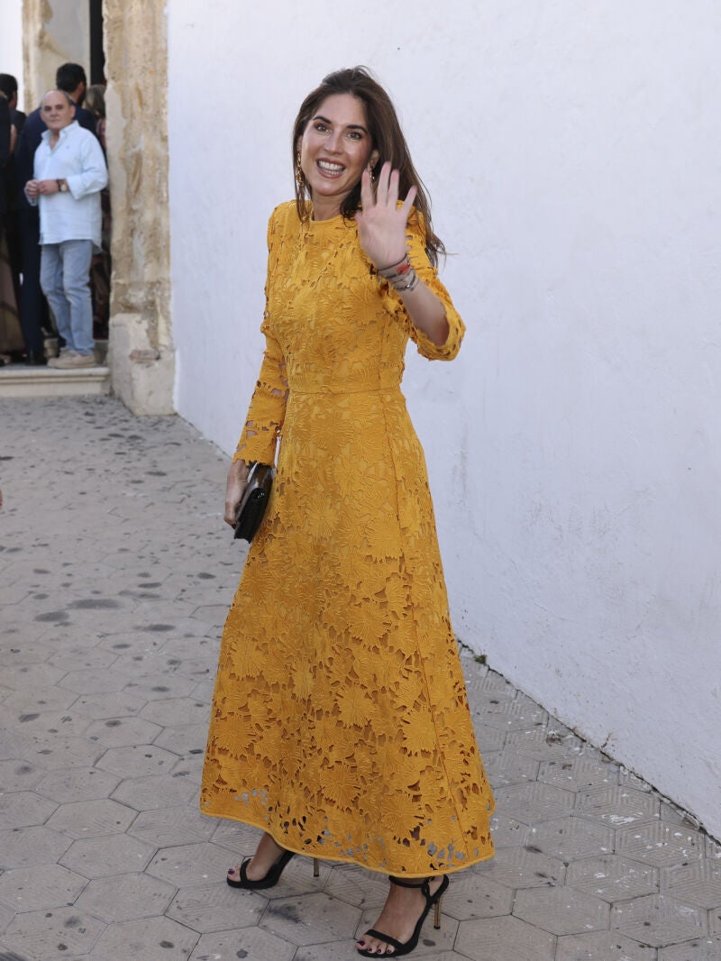 El look de Lourdes Montes.