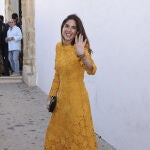 El look de Lourdes Montes.